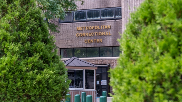 The Metropolitan Correctional Center in New York where Jeffrey Epstein was being held