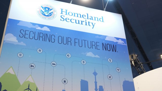 Part of DHS's booth at CES 2020.