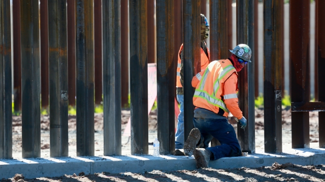 Construction of the U.S. border wall