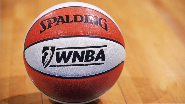 A WNBA basketball