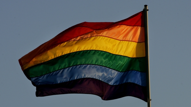 LGBTQ rainbow flag