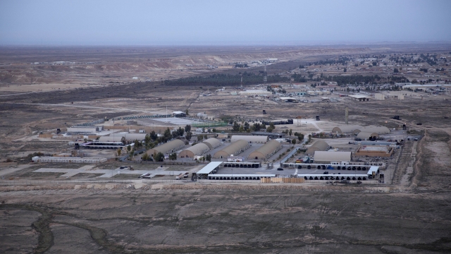 A file picture of Ain al-Asad air base in Iraq
