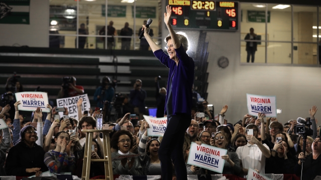Democratic presidential candidate Sen. Elizabeth Warren (D-MA)