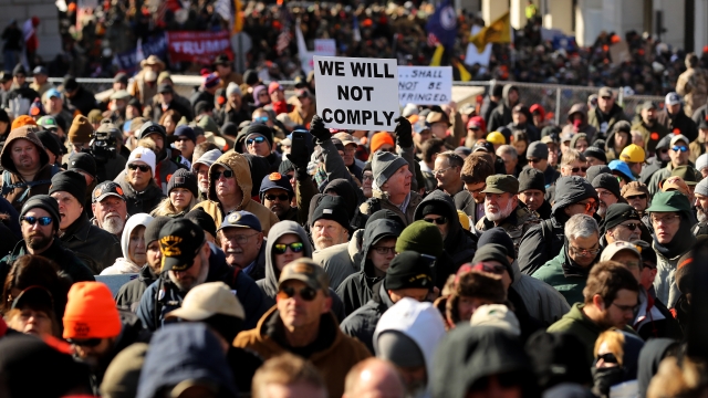 Gun rights advocates rally in Virginia