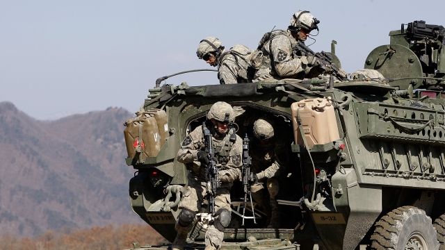 U.S. soldiers in South Korea