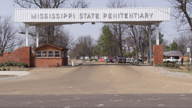 Entrance to the Mississippi State Penitentiary at Parchman, Mississippi