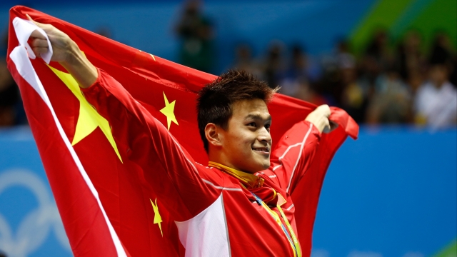 Chinese swimmer Sun Yang