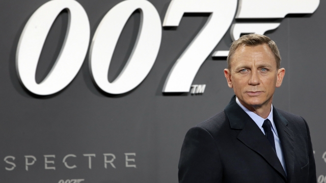 James Bond actor Daniel Craig at a movie premiere in Germany