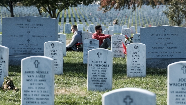 Gravestones at Arlington National Cemetery