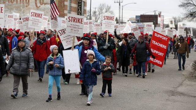 St. Paul teachers on strike