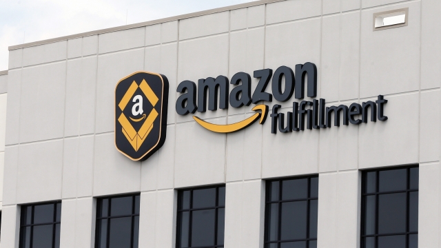 An Amazon Fulfillment warehouse