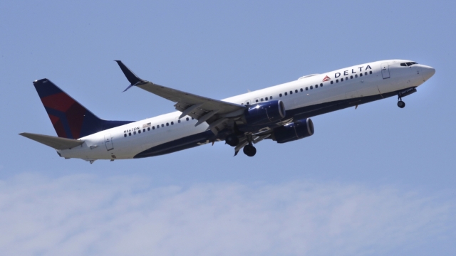 file photo of a Delta Air Lines passenger jet plane