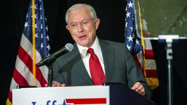 Jeff Sessions on the campaign trail