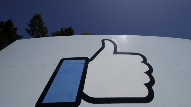 Facebook's thumbs-up "like" logo