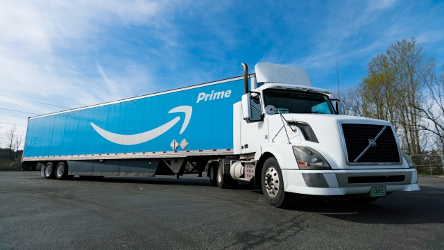 An Amazon Truck