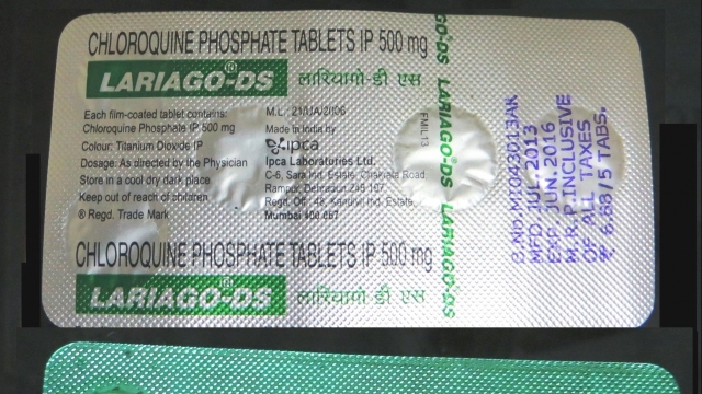 Chloroquine is in strained supply.