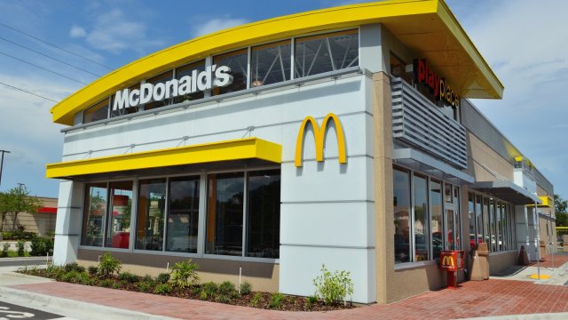 A McDonald's restaurant in Florida