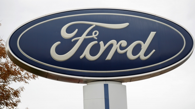 A Ford sign