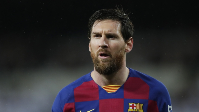 FC Barcelona player Lionel Messi