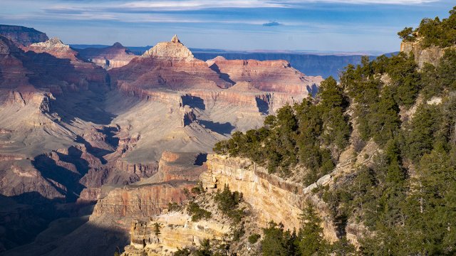 A view of the Grand Canyon National Park