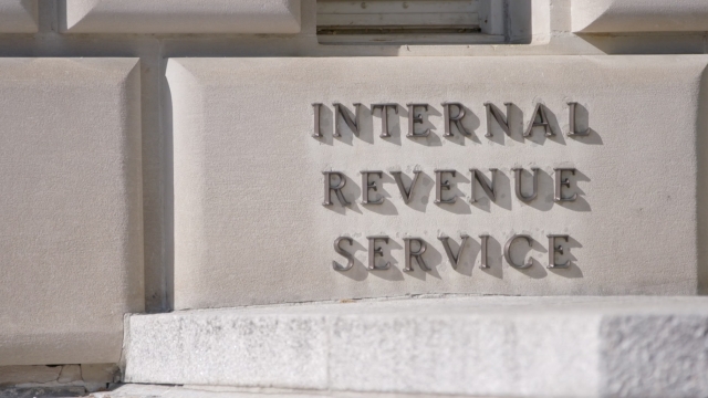 Exterior of the IRS building