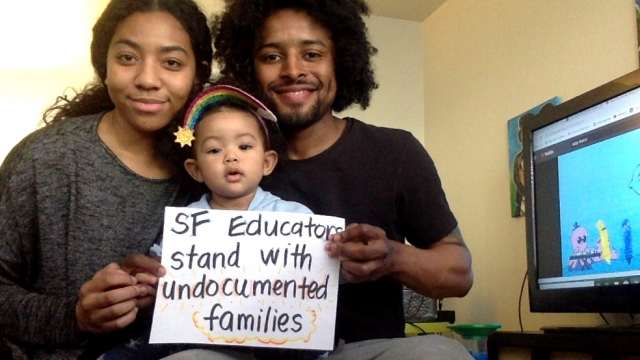 A San Francisco family pledges to donate a portion of their stimulus checks to local undocumented families