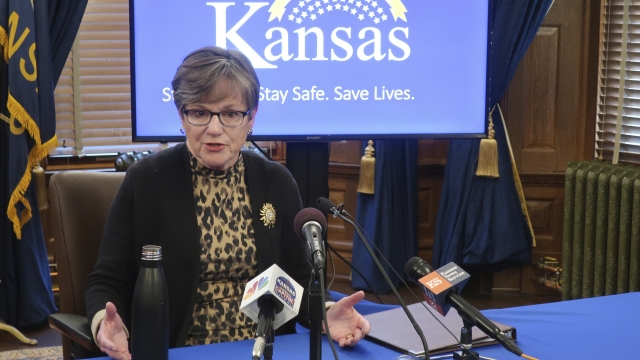 Kansas Gov. Laura Kelly answers questions about the coronavirus pandemic