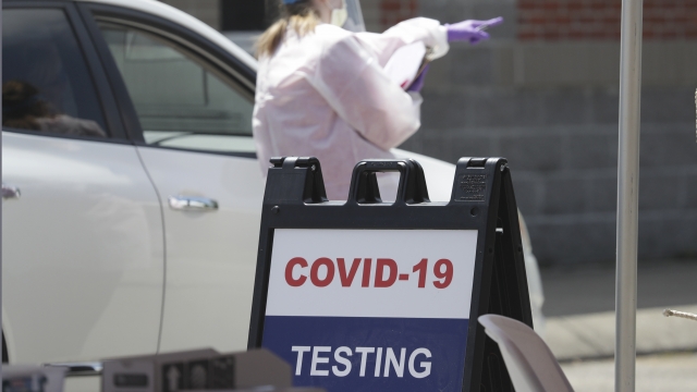 Drive-thru coronavirus testing