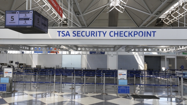O'Hare International Airport TSA checkpoint