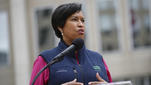 District of Columbia Mayor Muriel Bowser