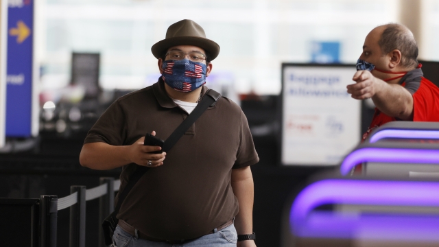 Man in Denver International Airport