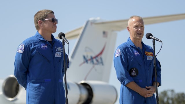 NASA astronauts Bob Behnken and Doug Hurley