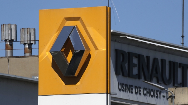The Renault plant is pictured Friday, May 29, 2020 in Choisy-le-Roi, outside Paris.
