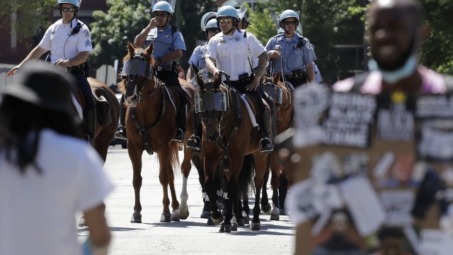 Chicago mounted police