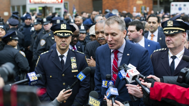 New York Police Commissioner Dermot Shea