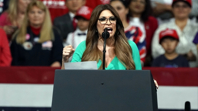 Kimberly Guilfoyle speaks at Phoenix campaign rally
