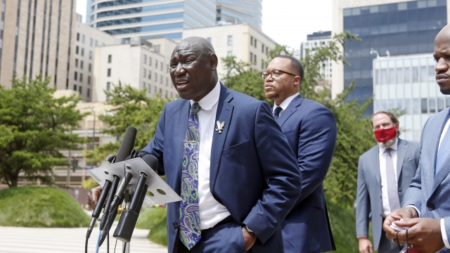 Attorney Ben Crump speaks during a news conference
