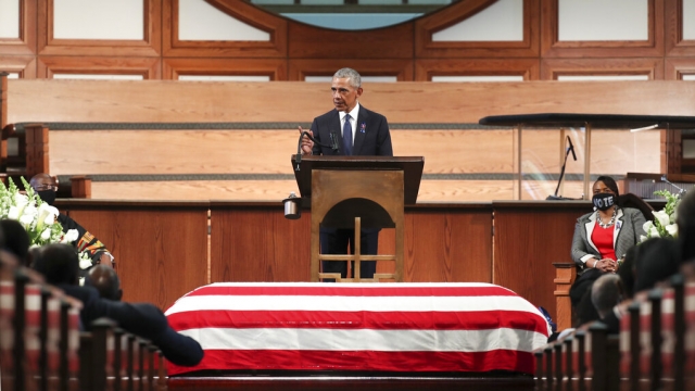 Barack Obama delivers speech at Rep. John Lewis' funeral