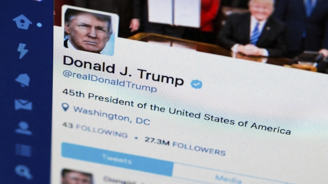 President Trump's Twitter account