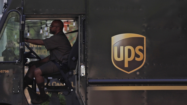 A UPS driver