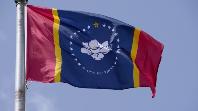 The "New Magnolia Flag" designed by Rocky Vaughan, Sue Anna Joe, Kara Giles, Dominique Pugh, and Micah Whitson