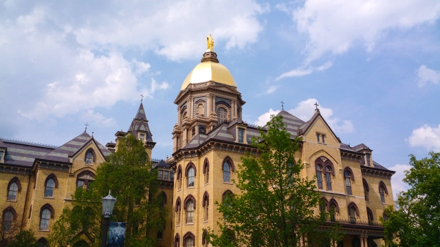 Notre Dame's main building