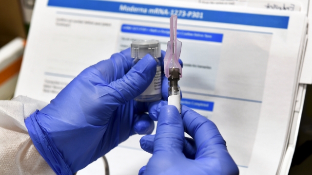 Moderna's COVID-19 trial vaccine