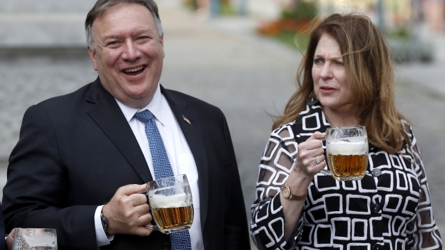 State Secretary Mike Pompeo and wife Susan Pompeo