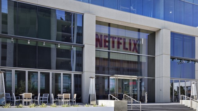 Netflix headquarters in Los Angeles, California.