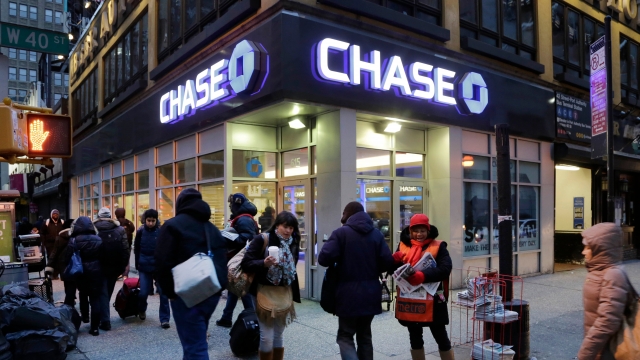A branch of Chase bank in New York
