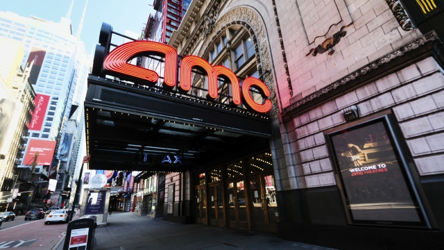 An AMC theater in New York