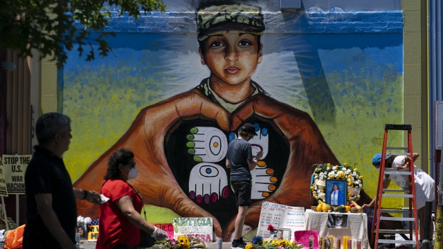 Mural of slain Army Spc. Vanessa Guillen