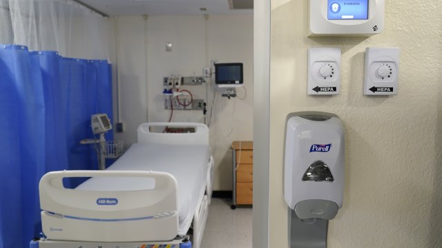 Hospital isolation room