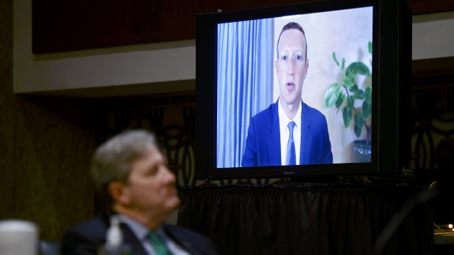 Facebook CEO Mark Zuckerberg attends hearing virtually